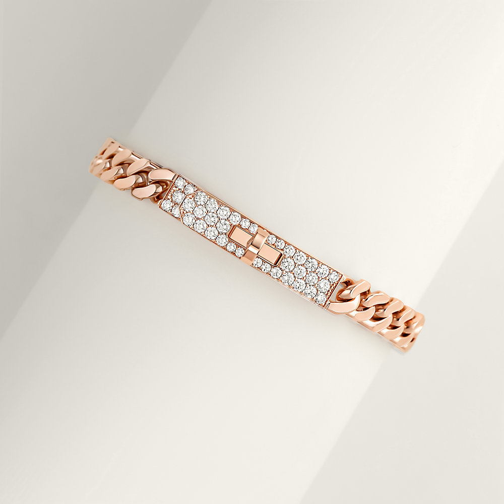 Bracelet Kelly Gourmette, very small model | Hermès USA